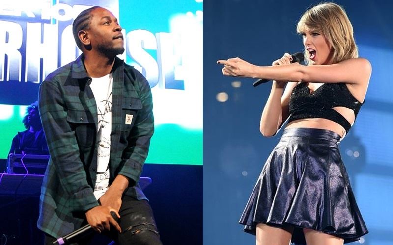 Combo de imágenes de Kendrick Lamar y Taylor Swift, que lideran las nominaciones. / GETTY-Europa Press