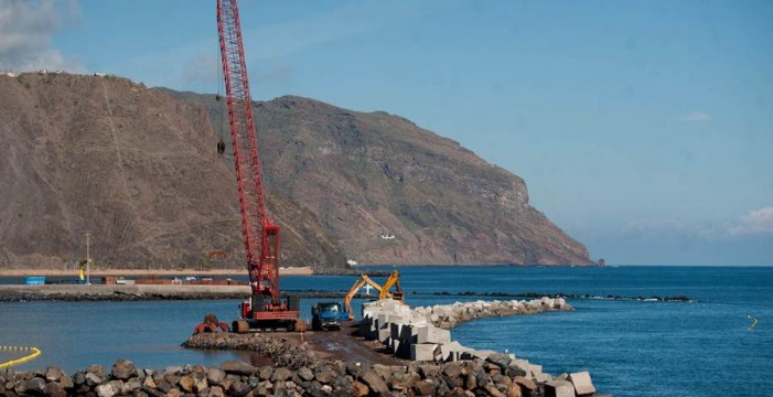 Abril, nueva fecha para finalizar la obra del dique  de San Andrés 