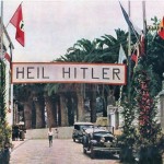 El antiguo hotel Martiánez, en Puerto de la Cruz, engalanado para los turistas nazis (1939). | DA