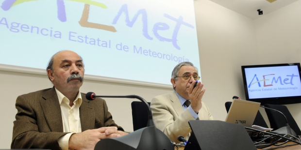 Antonio Mestre (izquierda)./ AEMET 