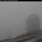 Imágenes desde el Observatorio del Roque, La Palma. / DA