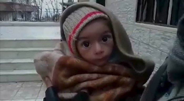 Niño sirio. / REUTERS