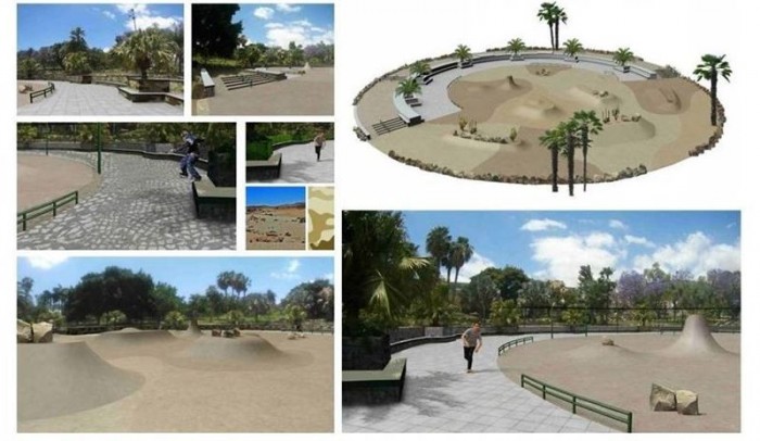 Proyecto de 'skatepark'. / CEDIDA