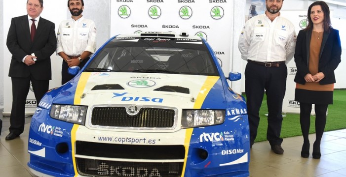 Alonso Viera (Skoda Fabia) luchará por llevar el único WRC a los puestos altos frente a la flota de GT