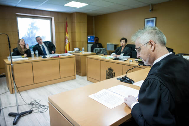 Imagen de la primera sesión del civil, celebrado la semana pasada. / ANDRÉS GUTIÉRREZ
