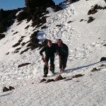 Rescatadas con hipotermia dos senderistas rusas en el Teide