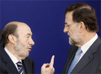 El 7 de noviembre habrá debate televisivo entre Rubalcaba y Rajoy
