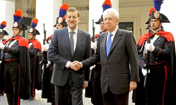 Rajoy avanza que el PIB caerá más del 1% y que presentará unos Presupuestos "austeros" el 30 de marzo