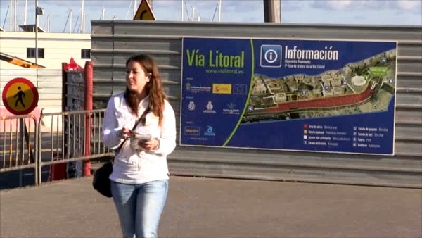 Las obras de la Vía Latoral de Santa Cruz de Tenerife modifican el tráfico en la avenida de San Sebastián