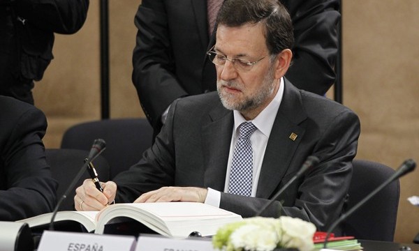Mariano Rajoy anuncia un déficit público de 5,8% para este año