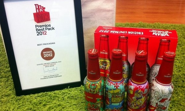 El certamen ‘Best Pack’ premia la edición de botellas de aluminio del Carnaval de Dorada