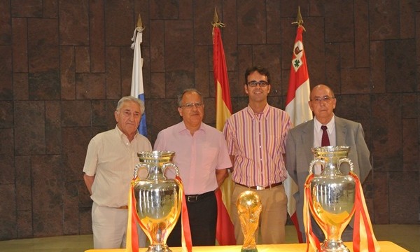 La Gomera acoge las dos Eurocopas y el Mundial de la Selección Española de Fútbol