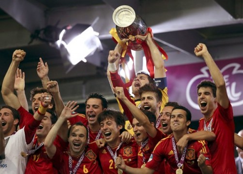 La victoria de España sobre Italia es el partido más visto de la historia