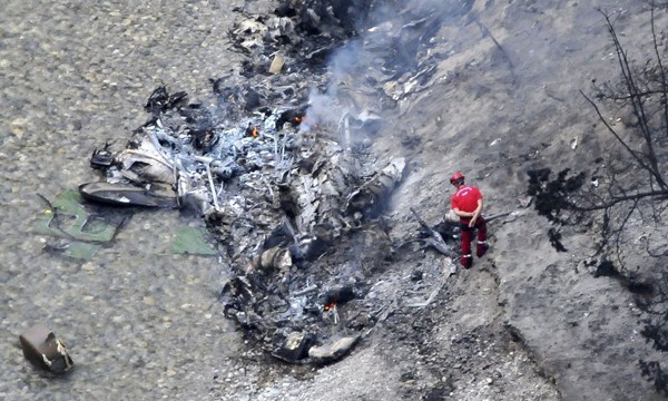 Seis muertos al estrellarse un helicóptero en el sur de Francia
