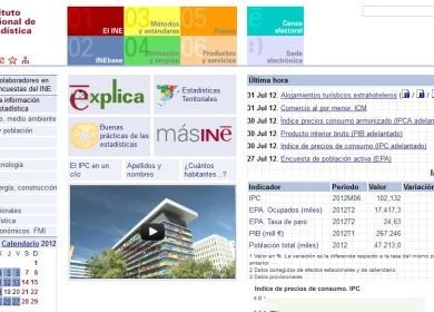 El INE renueva su página web para mejorar la accesibilidad