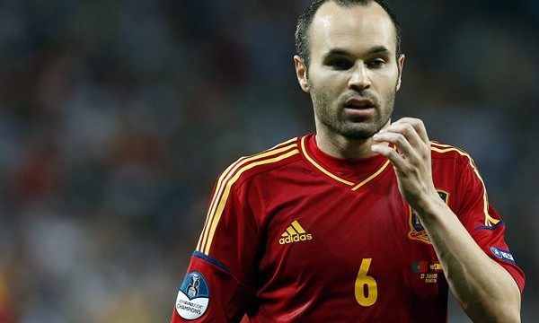 Iniesta, declarado mejor jugador de la Eurocopa 2012