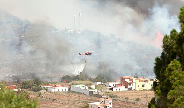 El incendio de Tenerife se da por estabilizado