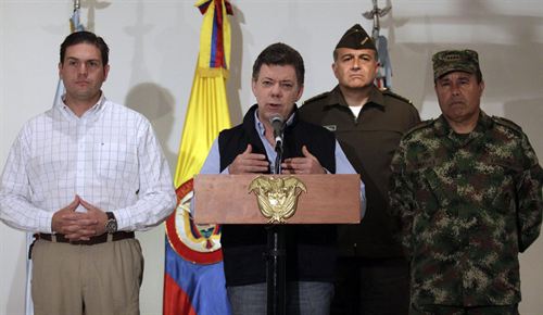 Santos confirma diálogos con FARC e invita al ELN a sumarse