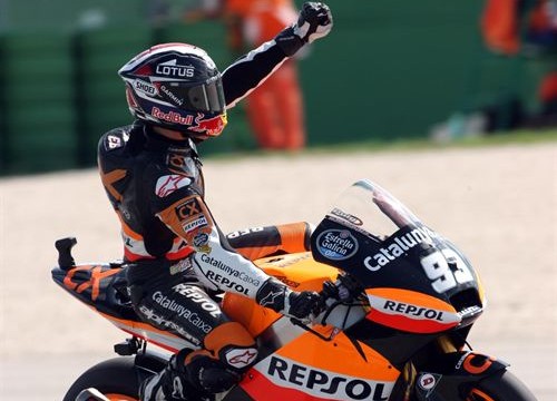 A Márquez sólo le vale la victoria en su despedida de Moto2