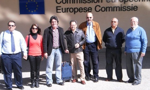 Vecinos de Cho Vito viajan a Bruselas a pedir financiación