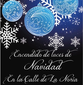 Los locales de la calle de La Noria dan la bienvenida a la Navidad