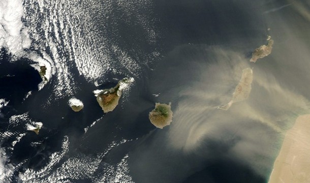 Aviso amarillo en Canarias por calima