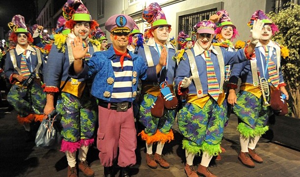 El coro La Cañonera de Cádiz anima el Carnaval tinerfeño
