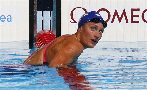 La nadadora española Mireia Belmonte logra la plata en la final de los 200 metros mariposa