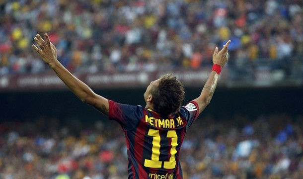 Neymar hace balance