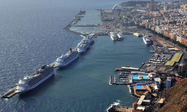 El puerto capitalino sigue tercero de España en cruceros