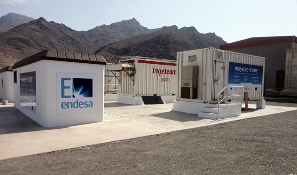 Las tres primeras plantas de almacenamiento de electricidad de España están en Canarias