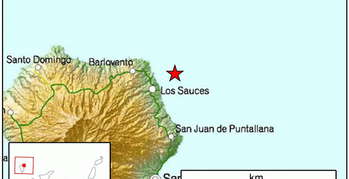 El IGN registra un terremoto de 3,5 en La Palma
