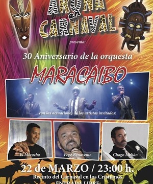 Arona acoge la celebración del trigésimo aniversario de la Orquesta Maracaibo