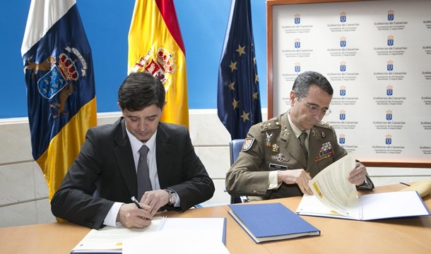 El Gobierno de Canarias y la UME ofrecerán una respuesta más eficaz ante las emergencias