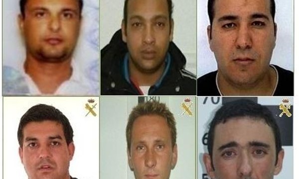 La Guardia Civil publica las fotos de los 10 delicuentes más buscados