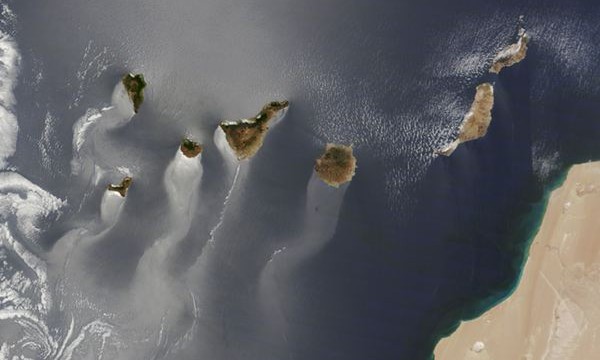 La imagen de Canarias desde satélite ya está entre semifinalistas para la mejor foto de la NASA 2013