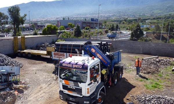 El alcalde de La Orotava agiliza la reparación del depósito de La Vera
