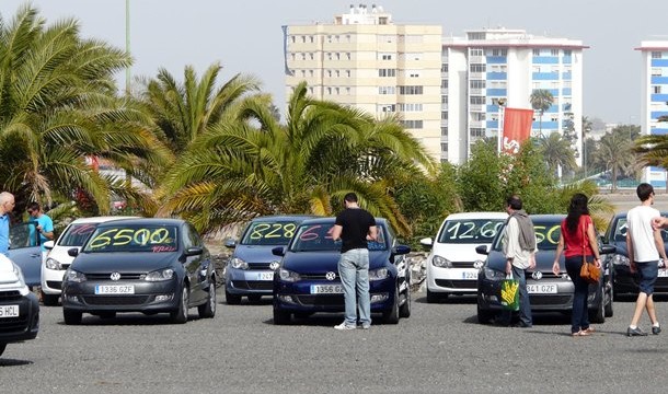 El precio del vehículo de ocasión crece un 2,7% en Canarias hasta los 10.783 euros