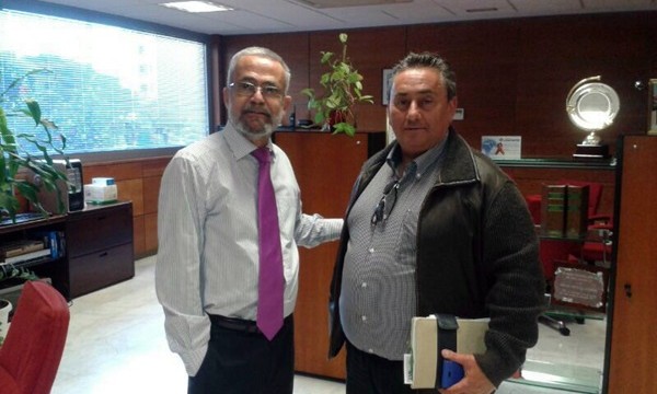 El alcalde de San Juan de la Rambla se reúne con el director de la DGT