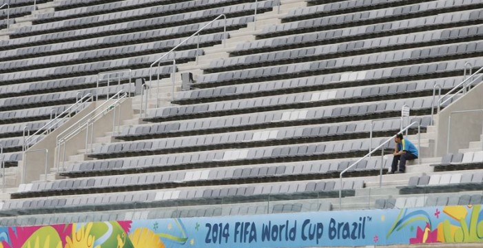 Brasil no puede garantizar estar listo para el partido inaugural del Mundial