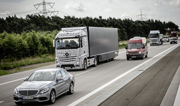 El Future Truck 2025 de Mercedes: equipado hoy con la tecnología del mañana
