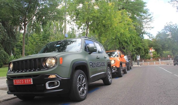 El Nuevo Jeep Renegade ya recorre las calles de España