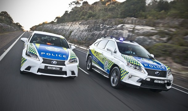 Tecnología Lexus Hybrid Drive para los cuerpos de policía de Australia