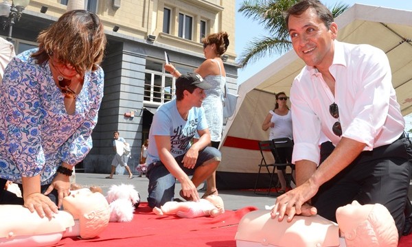 Santa Cruz celebra el Día de los Primeros Auxilios con Cruz Roja