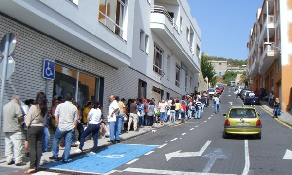 El paro crece en 5.400 personas en Canarias en el tercer trimestre del año