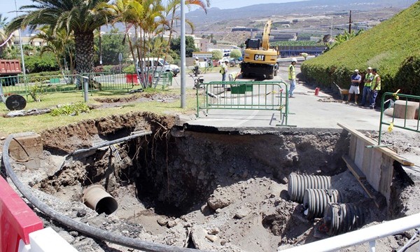 El Ayuntamiento abrirá un canal de evacuación de agua en Alcalá