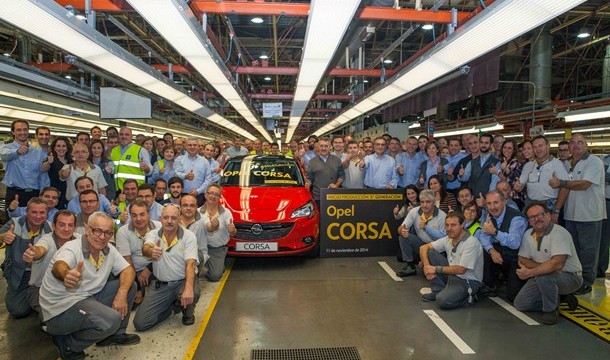 La planta española de Opel comienza la producción del nuevo Corsa