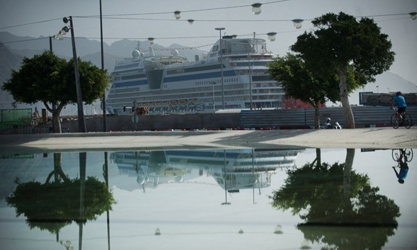 4.900 cruceristas despiden  el año en el puerto capitalino 