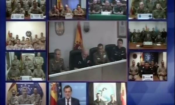 Rajoy agradece a las tropas en el exterior su esfuerzo por la seguridad y contribución a que España sea un socio fiable