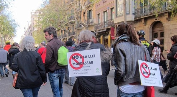 Más de treinta ciudades de toda España acogen manifestaciones contra la ley de Seguridad Ciudadana